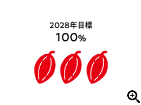 2028年目標100%