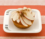りんごの花カスタードケーキ