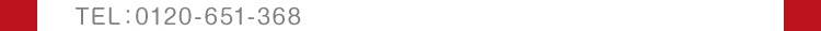 キャンペーンに関するお問い合わせボタン、電話フリーダイヤル0120-651-368