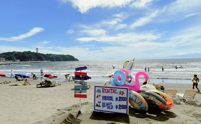片瀬西浜海水浴場 の写真
