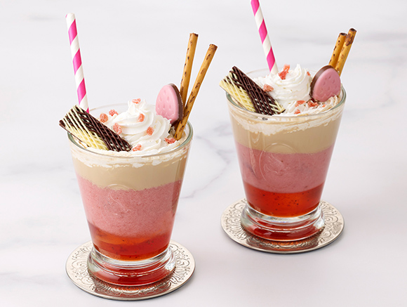 ロッテのストロベリーラテ