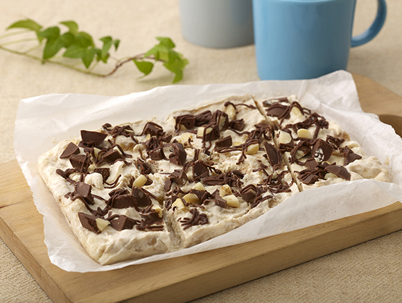 紅茶香るバナナのヨーグルトバーグ