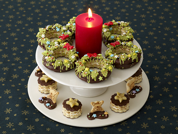“焼かない”アフタヌーンティー風クリスマスケーキ