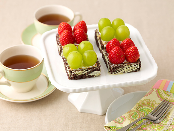 手作りアイスケーキ紗々のフルーツデザート