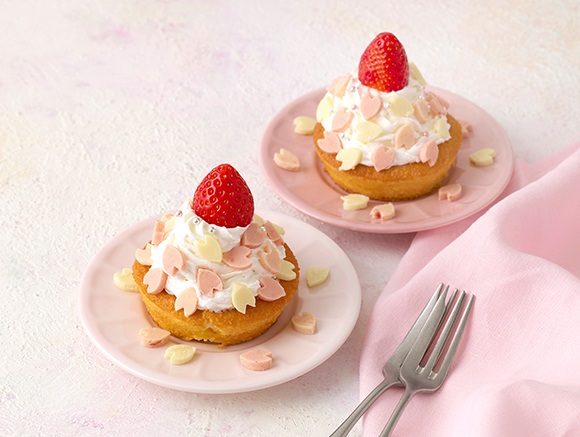 簡単♪さくらの花びらケーキ