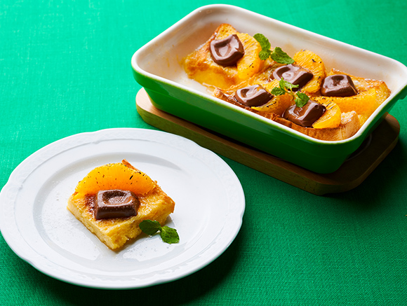 Bacchus入りパンプディング