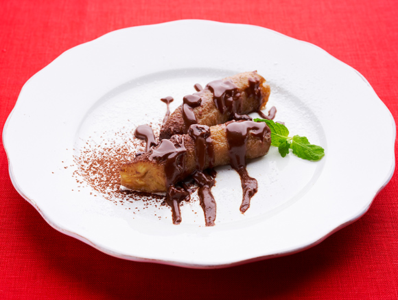 Rummyの焼きバナナチョコレーズン