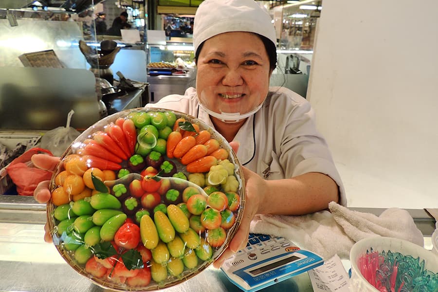 ルークチュップ〔タイ〕ポルトガル伝来！　タイの“練り切り”