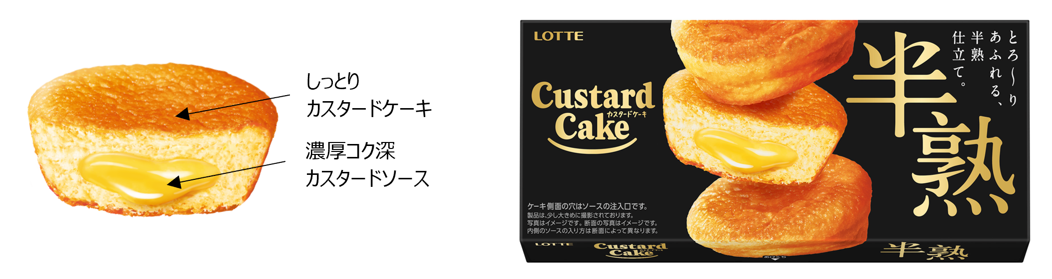 ロッテ「カスタードケーキ」40周年の大革新！開発約4年！お客様の声を