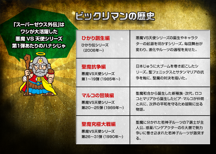 スーパーゼウス外伝」悪魔vs天使とは? | ビックリマン|お口の恋人 ロッテ