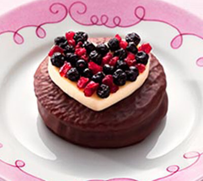 チョコパイのベリーベリーチーズケーキ  イメージ写真