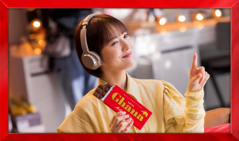 ハッピーは、チョコレートから。篇 メイキング