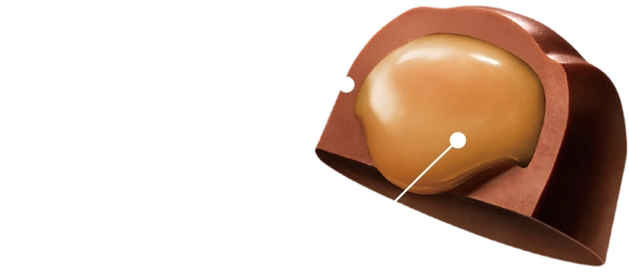 ミルクチョコ 紅茶とホワイトチョコのソース