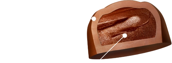 ミルクチョコ ダークチョコフィリング