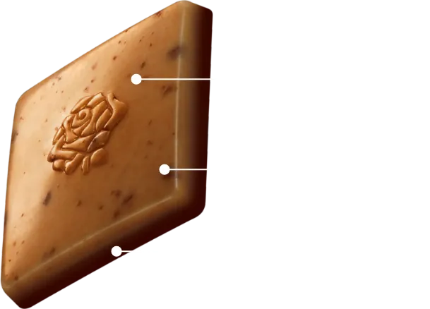 ウバ茶使用の紅茶ショコラ 茶葉香るキャンディチップ ガーナミルク