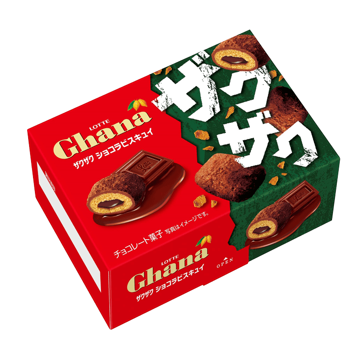 ガーナ　ザクザクショコラビスキュイ