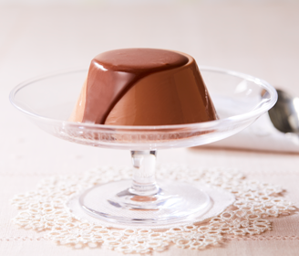 豆乳とチョコのパンナコッタ