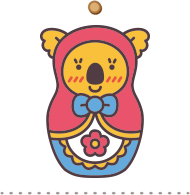 ロシアマトリョーシカコアラ