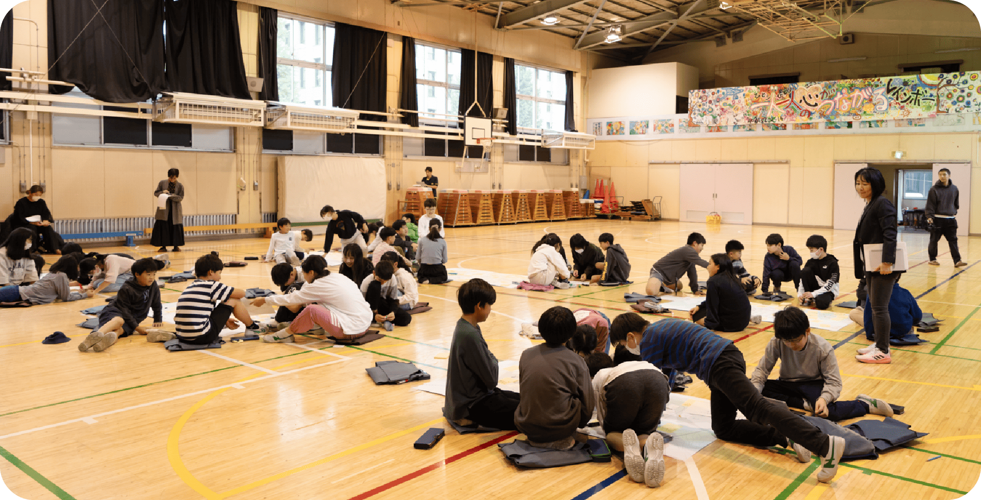 グループごとに話し合い