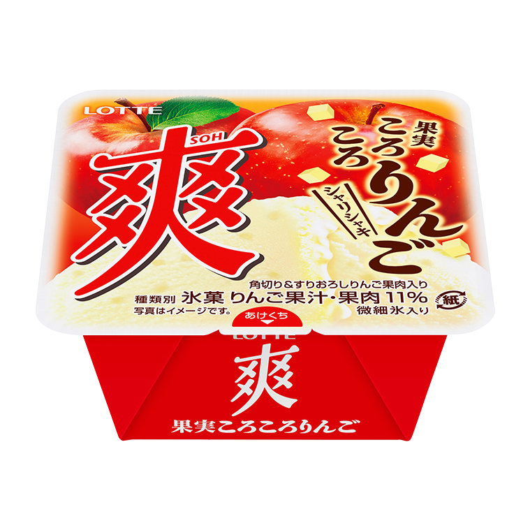 果実ころころりんご パッケージ