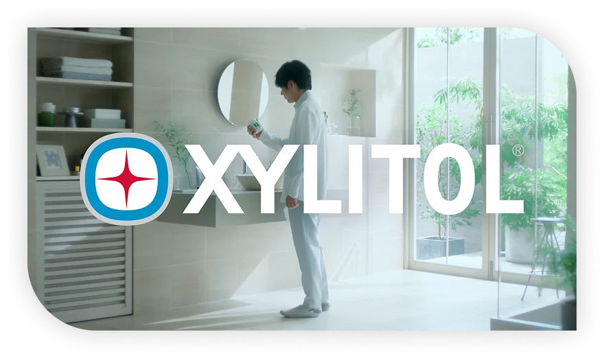 「XYLI-TEC　洗面台にガム」篇15秒