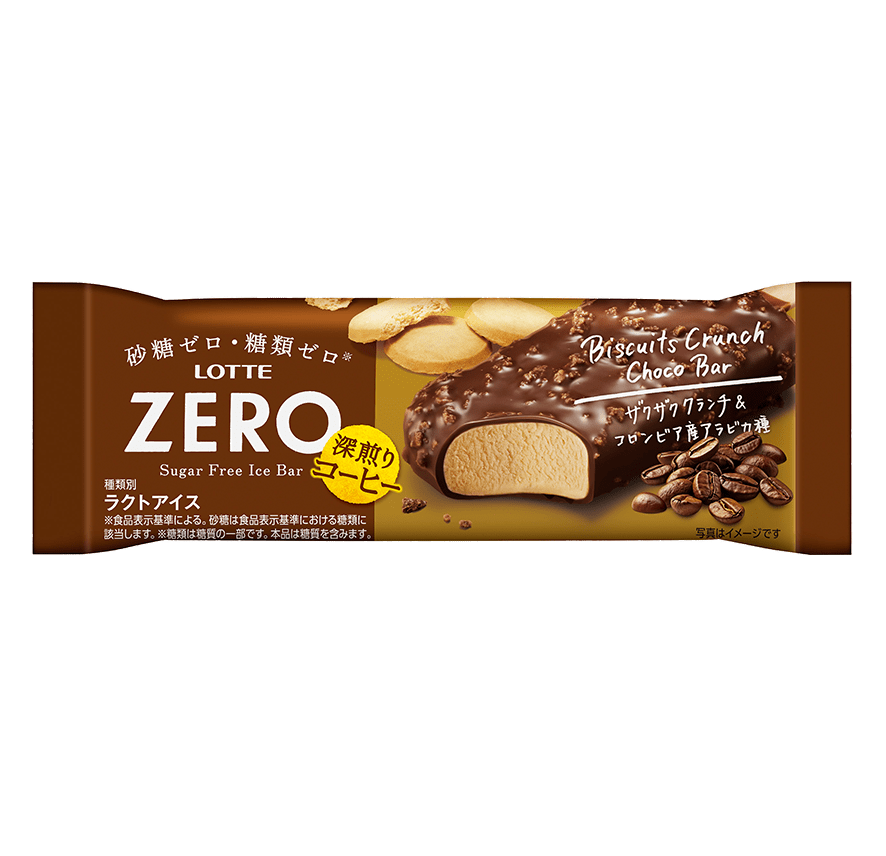 ゼロ　ビスケットクランチチョコバー