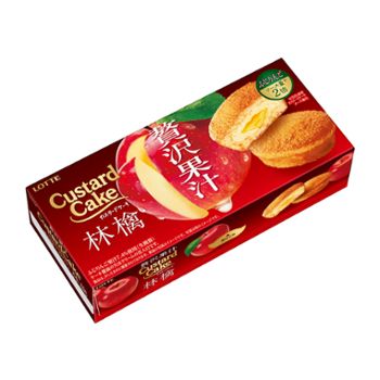 カスタードケーキ<贅沢果汁林檎>