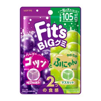 Fit's BIGグミ＜グレープ&マスカット＞