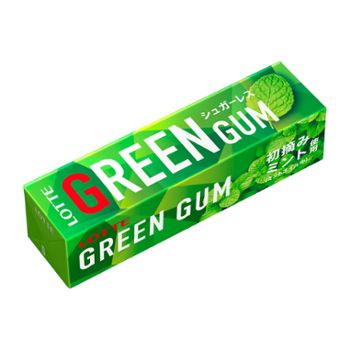 シュガーレス GREENGUM 初摘みミント