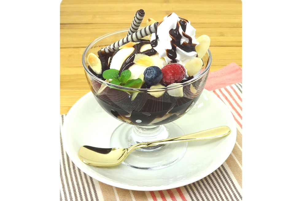 珈琲ゼリーのパフェ