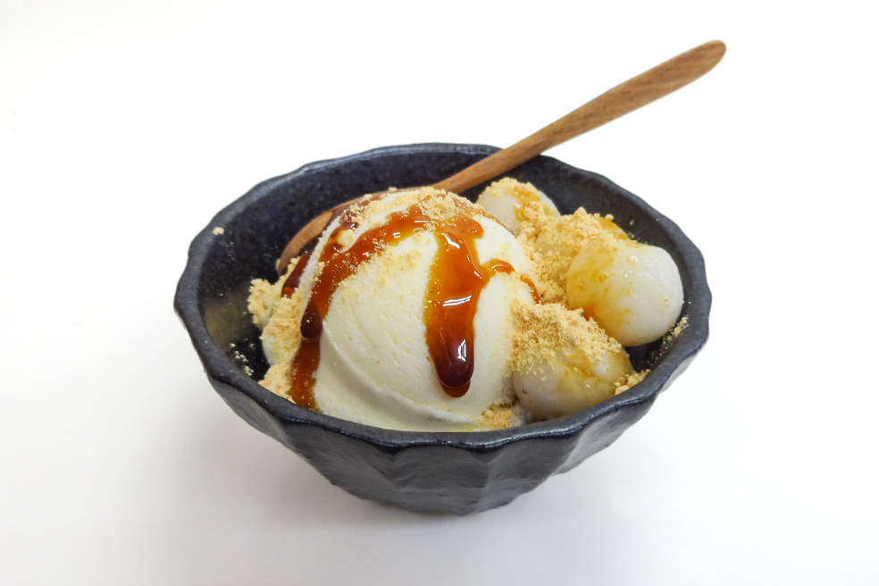 黒みつきなこアイス