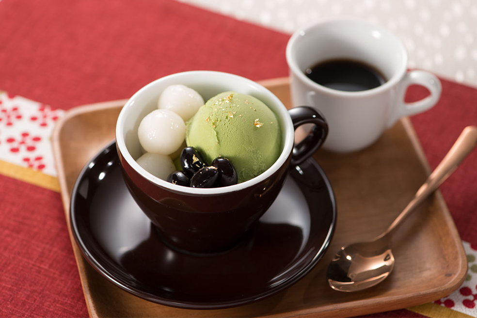 宇治抹茶とエスプレッソの出会い