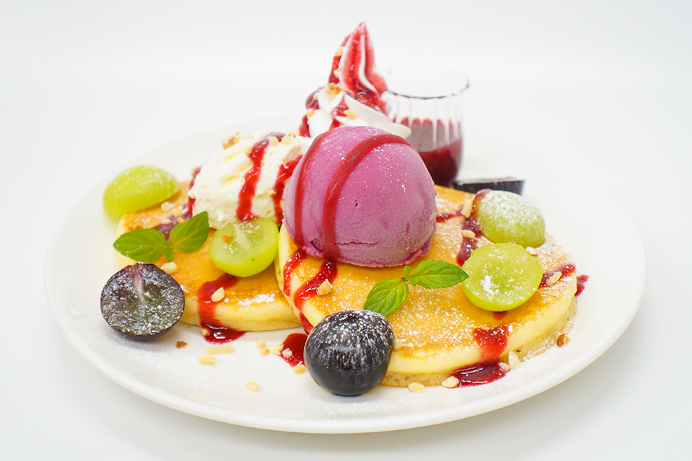 グレープのフロマージュパンケーキ