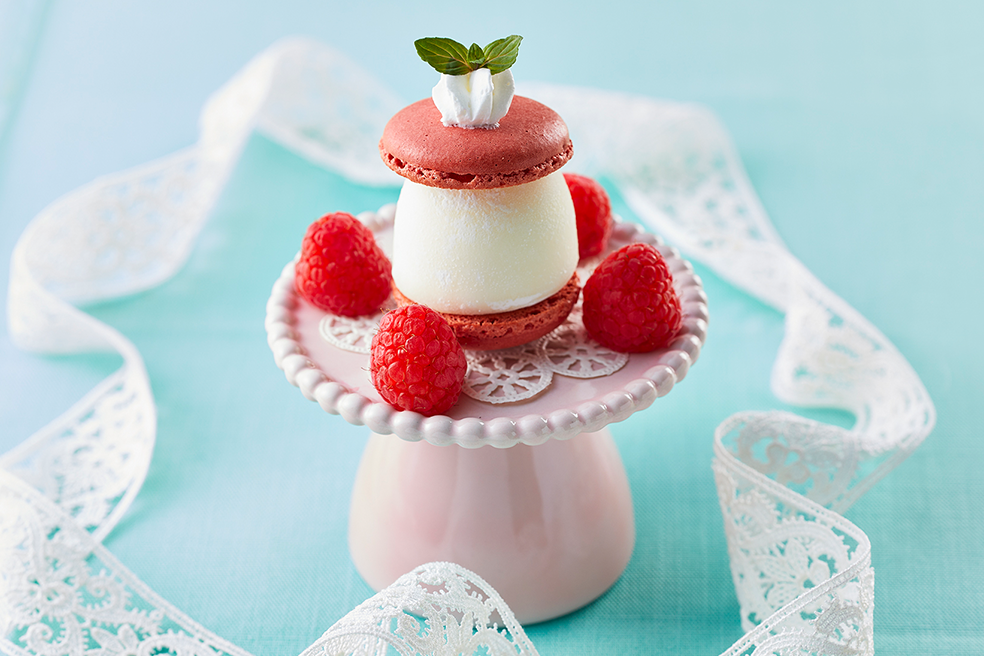 雪見マカロンサンド