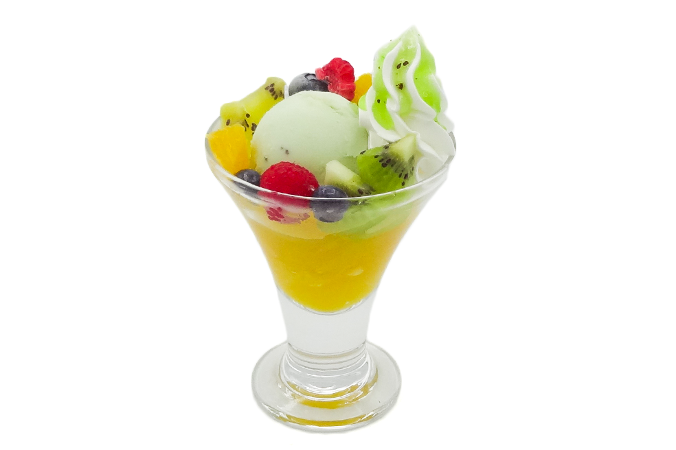 キウイとシトラスのパフェ
