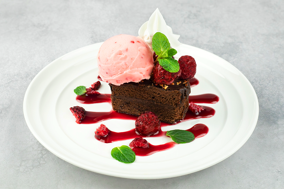 ベリーショコラプレート